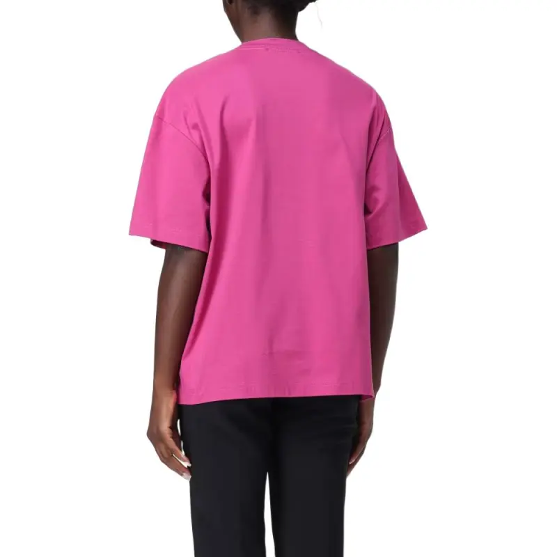 Lanvin Logo Embroidered Crewneck T Shirt-3