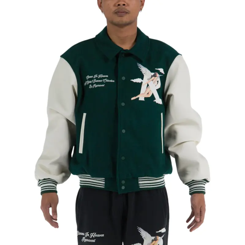 REPRESENT Baseball Jerseys Men Green-2