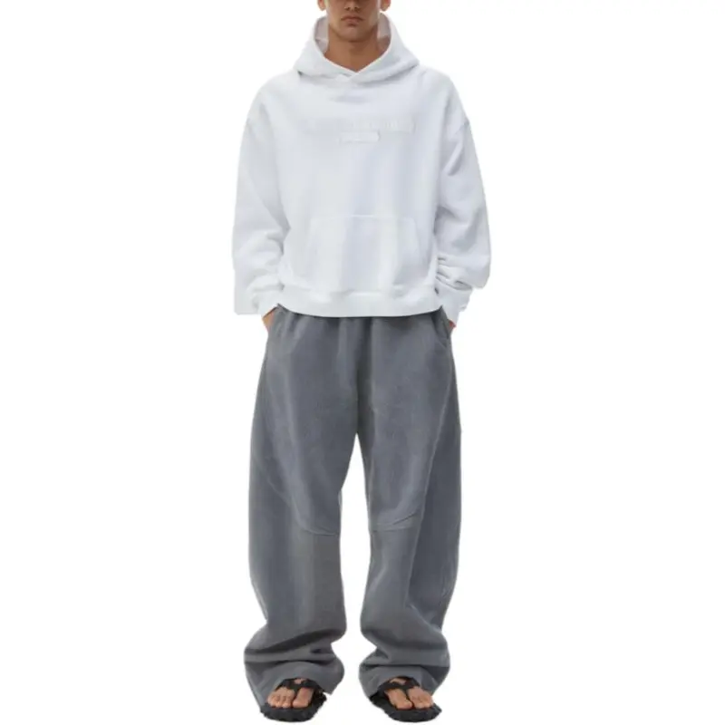 Alexander Wang Distressed logo Hoodie-3