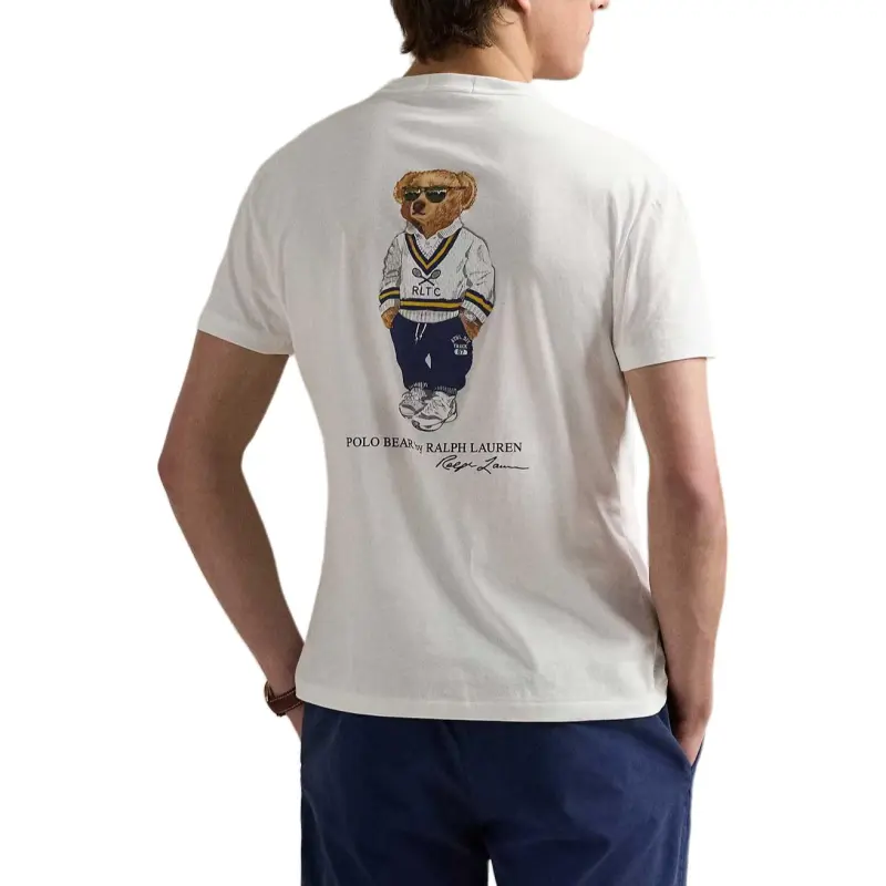 Ralph Lauren Logo Embroidered Crewneck T Shirt-1
