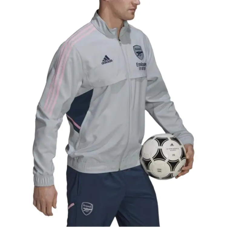 Adidas Soccer Jerseys Men White Gray-4