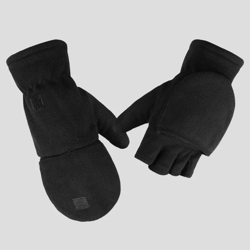 Yamaichi Maru Polar Fleece Knit Gloves Unisex-2