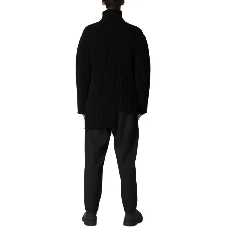 Yohji Yamamoto POUR HOMME FW24 Sweater Men's Black-2