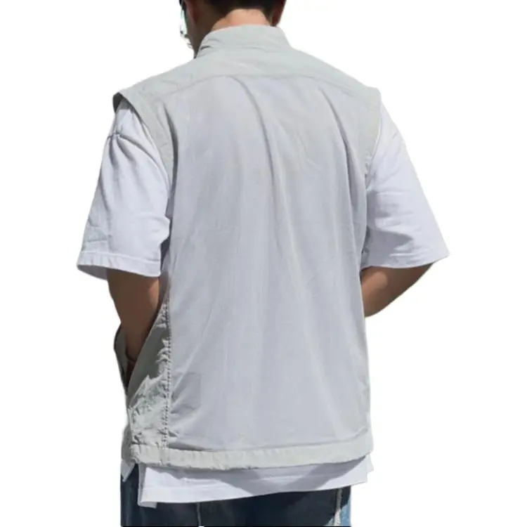 THE NORTH FACE Vest Men's Light Gray-3