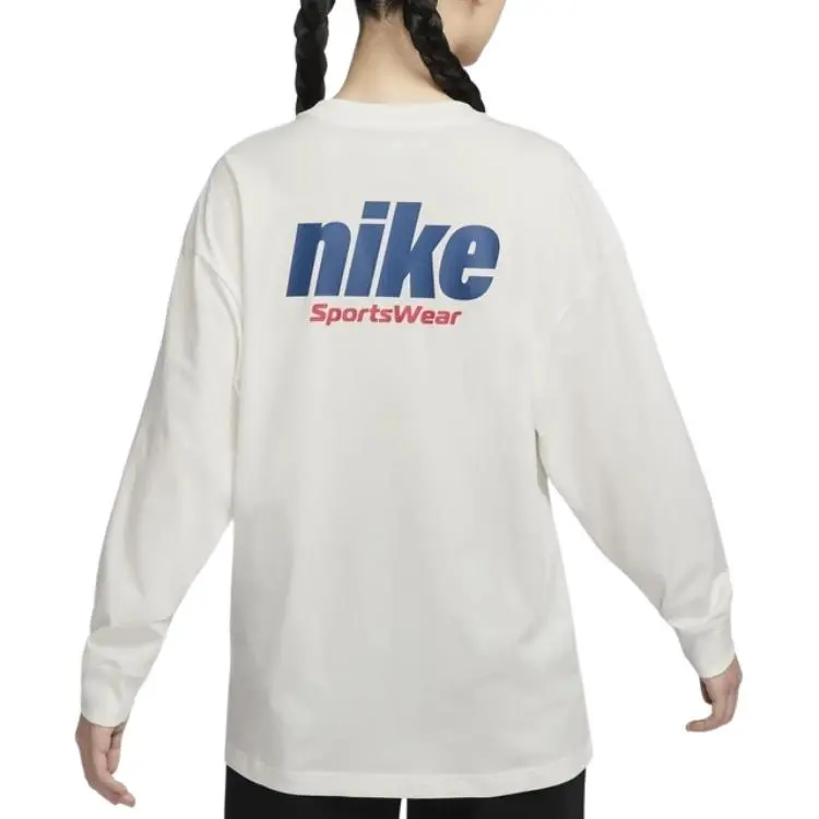 Nike Sportswear Essentials Series Sweatshirt Women's Sail White-4