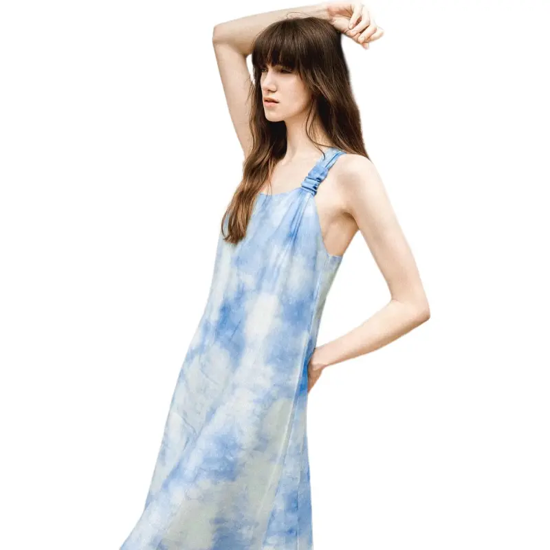 ELLE Slip Dresses Summer Women's-13