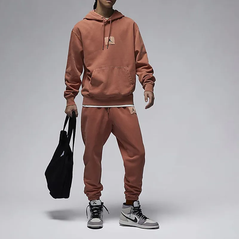 Jordan Sweatshirts Men Sky Orange-1