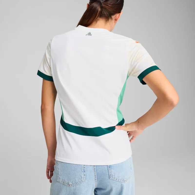 PUMA AwayDRYCELL FW24 T-Shirt Women's White/Deep Peach Gold Rose Color-3