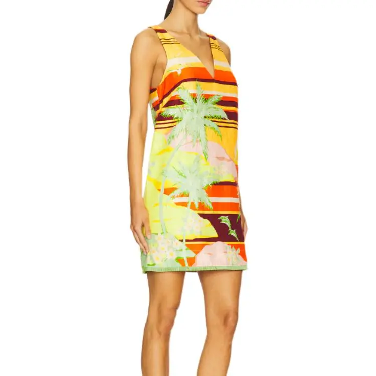 ALEMAIS Sleeveless Dress Women's Multicolor-3