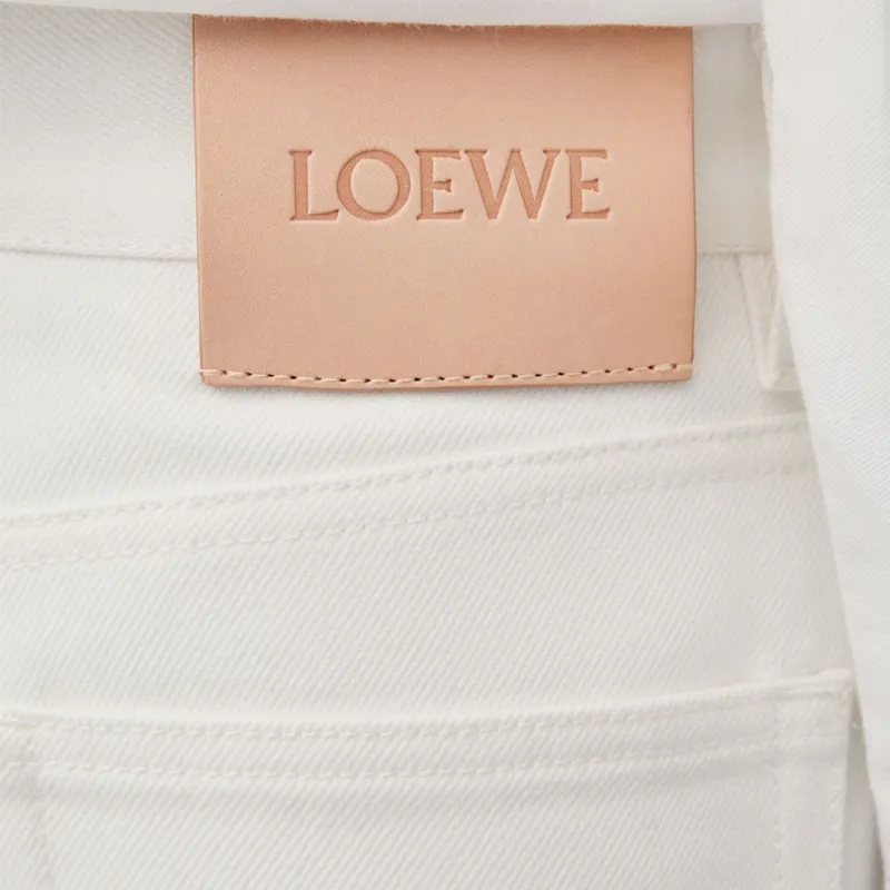 LOEWE Jeans Men White-4