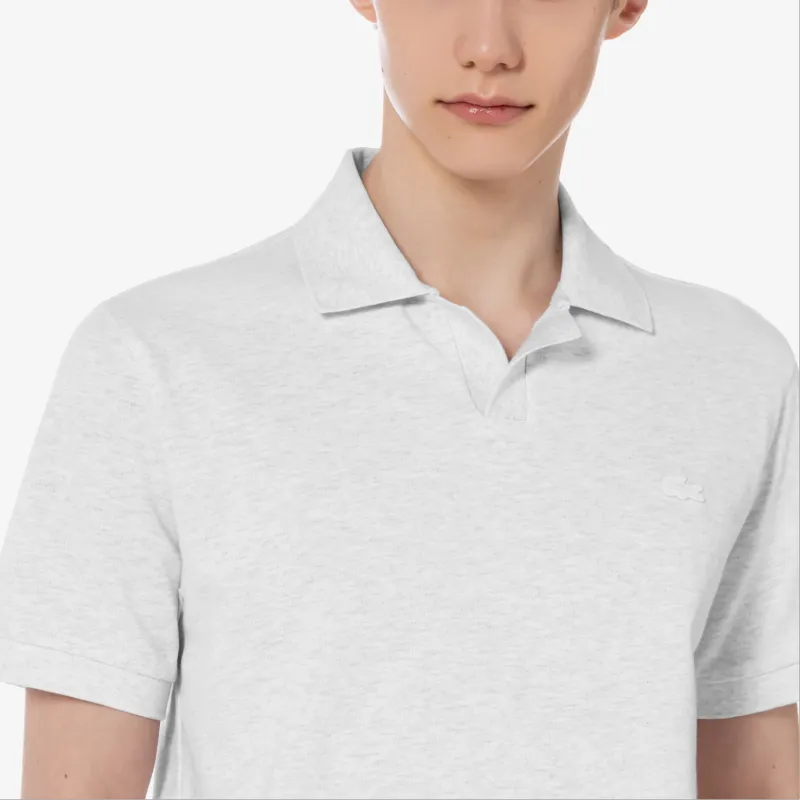 LACOSTE Polo Shirts Men White-4