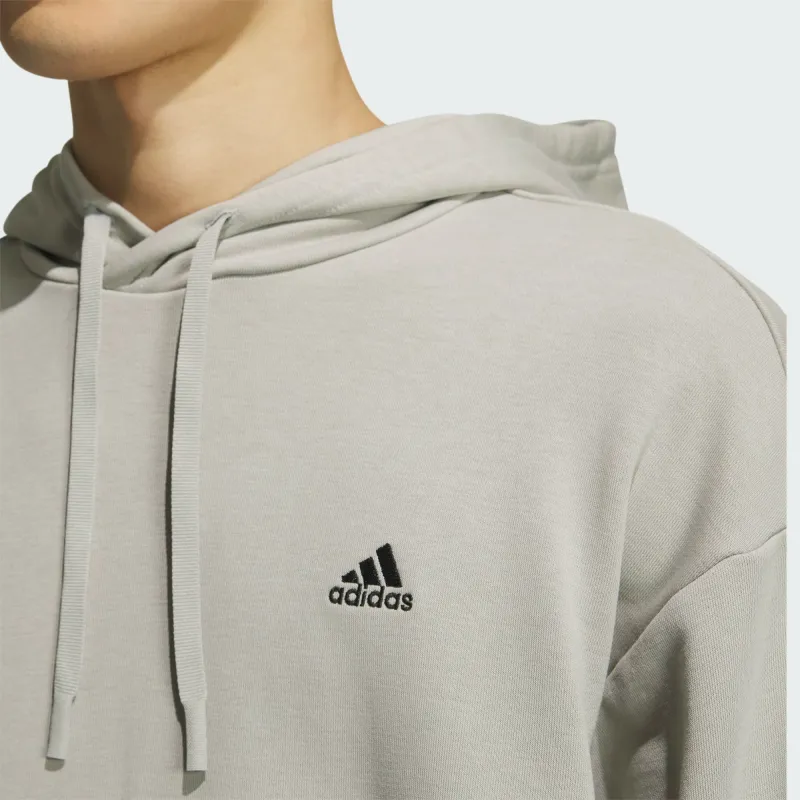 Adidas Logo Sweat Hoodie Sweatshirt Unisex Metal Gray-5