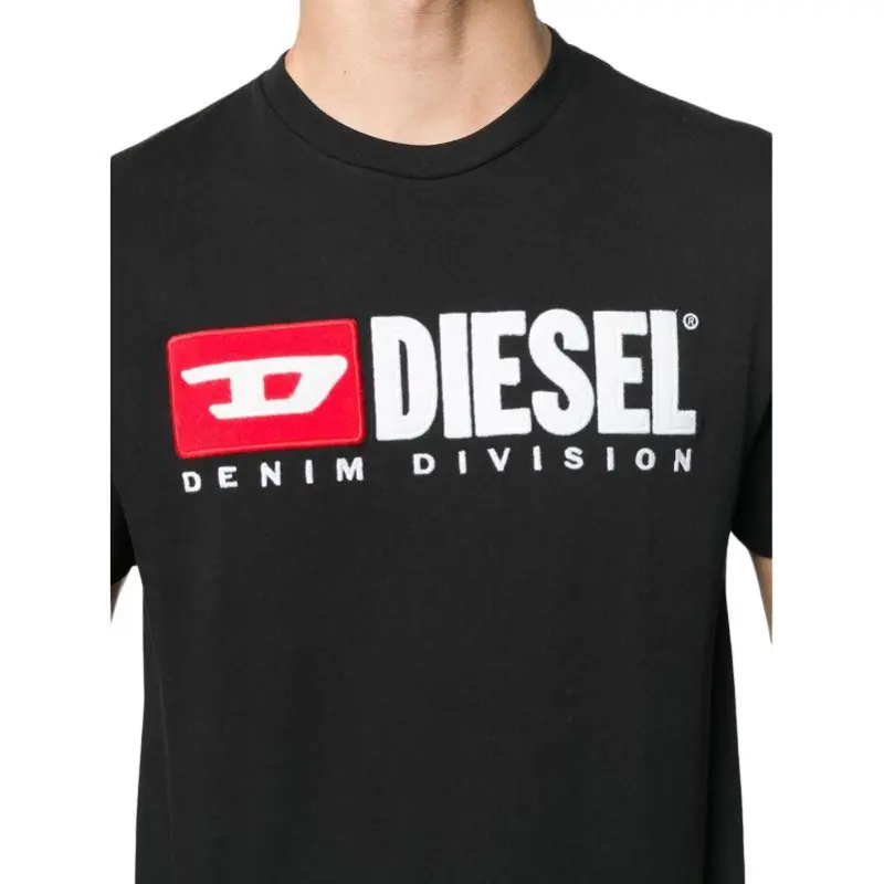 DIESEL T Shirts Men Black-4