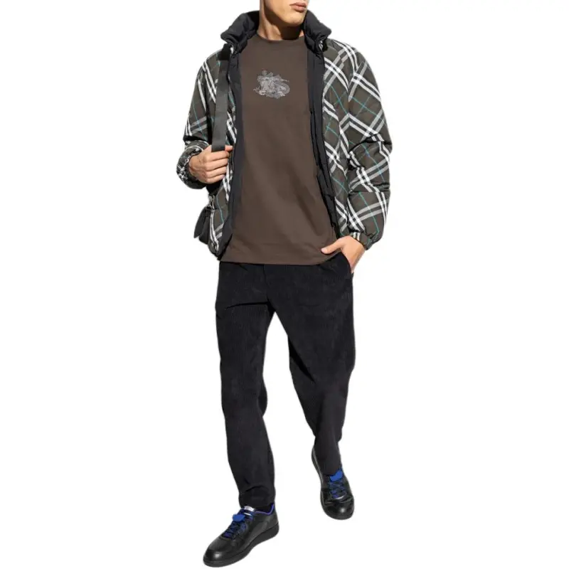 Burberry Graphic Printed Slim Fit T Shirt-3
