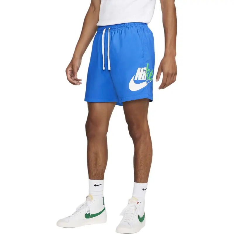 Nike Sportswear Sport Essentials+ Casual Shorts Men's Signal Blue/Light Sparkle Green-1