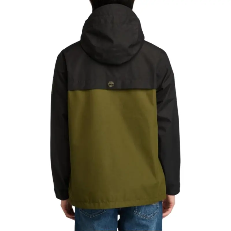 Timberland Waterproof And Warm Windbreaker Jacket Men's Black Dark Olive-6
