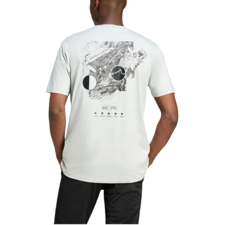 Adidas Free Shipping With AdiClub City Escape Space Graphic Tee-2