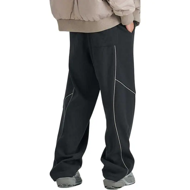 STARTER Knitted Sports Pants Unisex Dark Gray-5