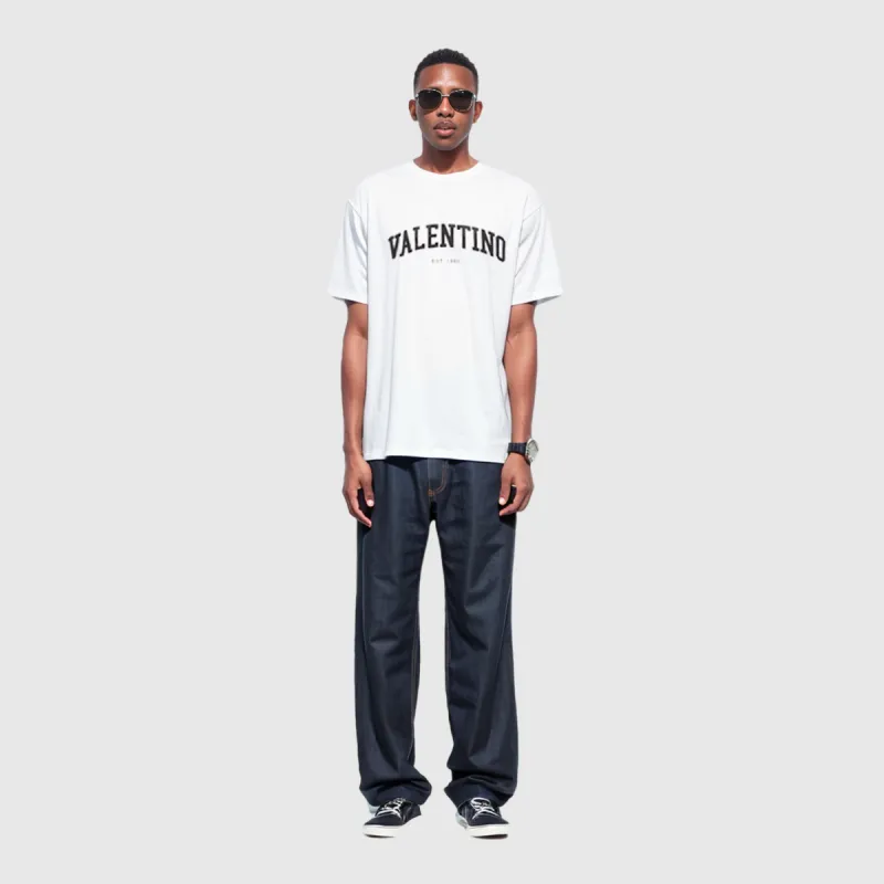 Valentino Logo Detail T Shirt-2