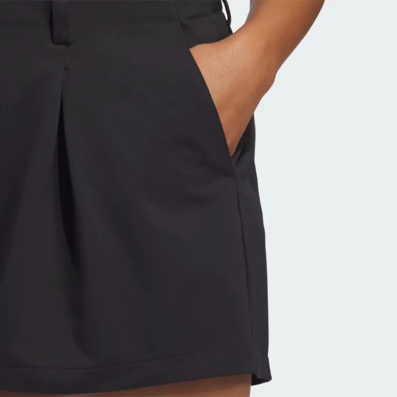 Adidas Go To Pleated Shorts Casual Shorts Women's Black-5