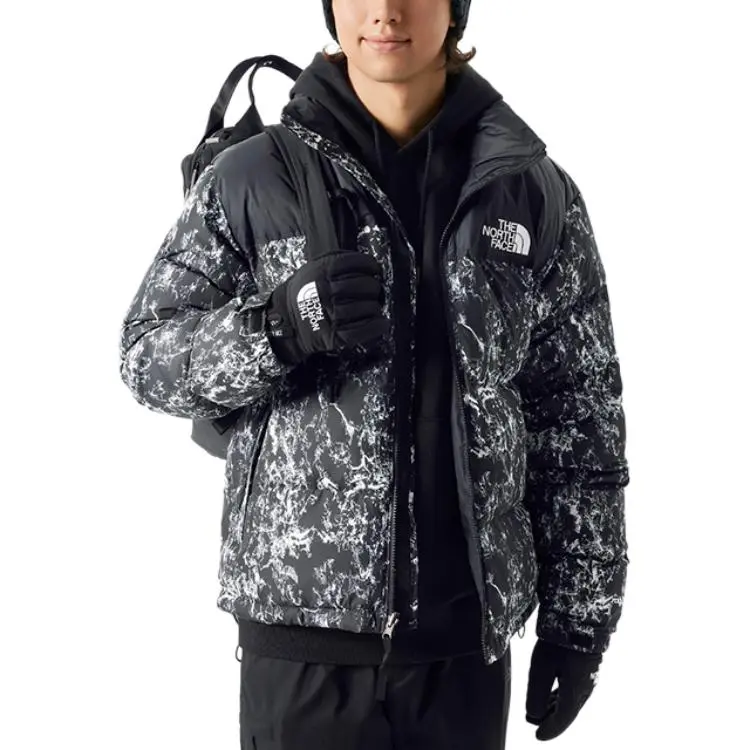 THE NORTH FACE Nuptse Down Jacket Winter Unisex Black-4