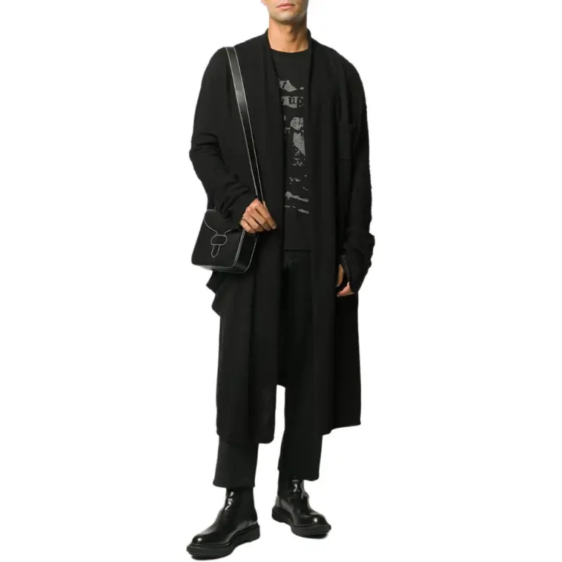 BALMAIN Fuzzy Jersey Knit Cardigan-1