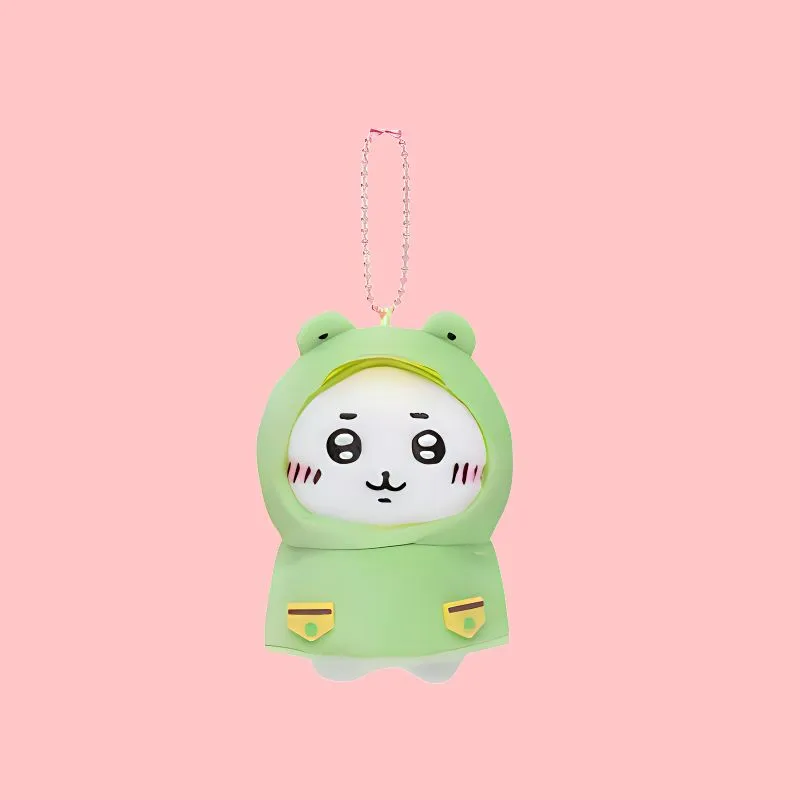 Chiikawa Raincoat Collection Dolls Plush Pendant Small Size Tall-2
