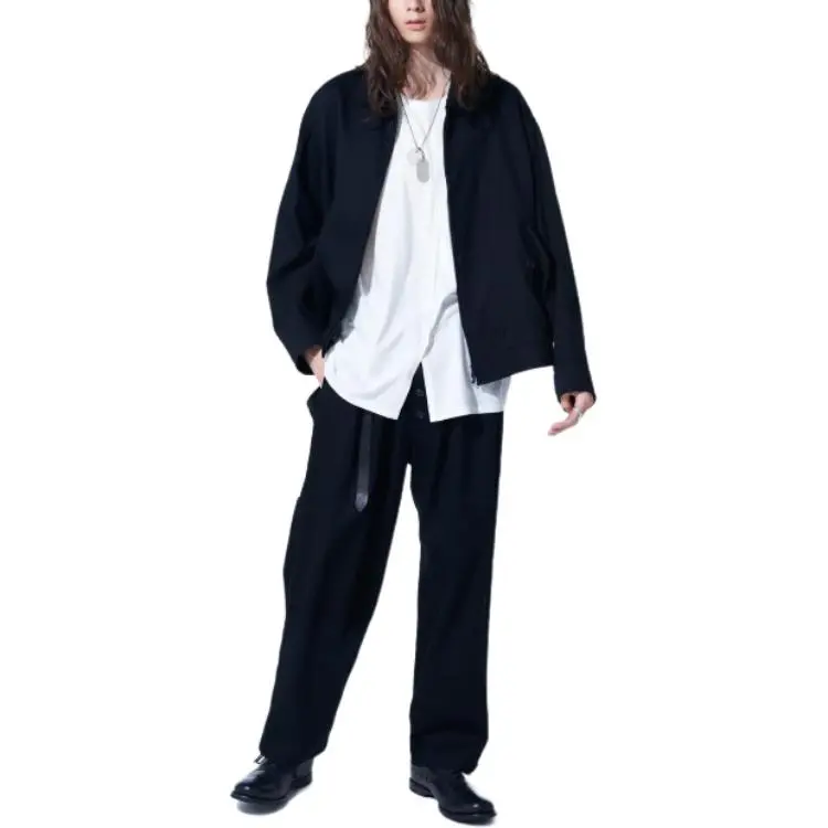 Yohji Yamamoto S'YTE Casual Pants Unisex Black-6