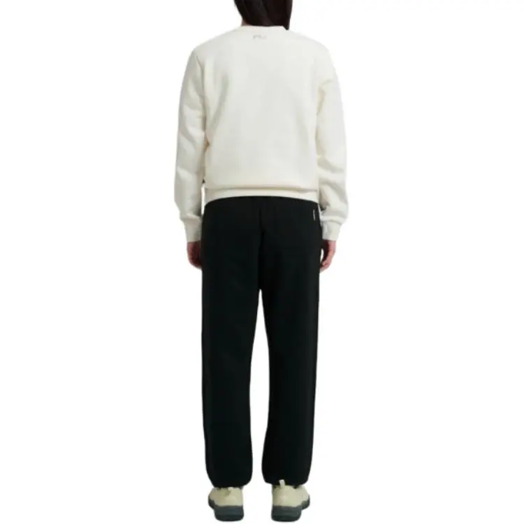 FILA Knitted Sports Pants Unisex Black-4