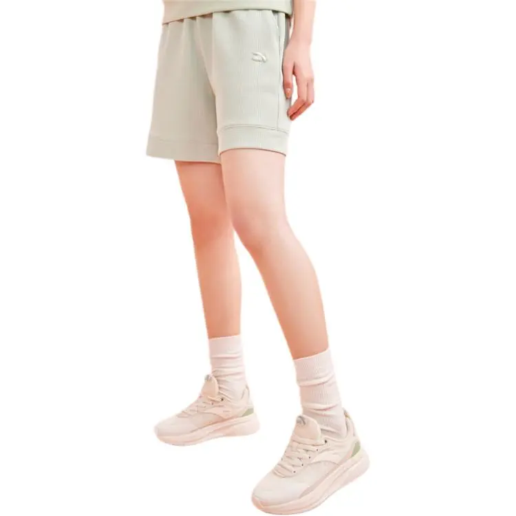 Anta Life Collection Casual Shorts Women's Mugwort Green-3