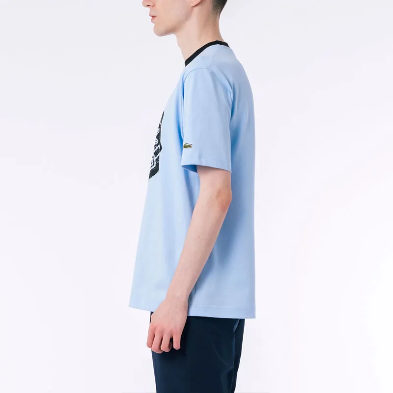 LACOSTE T Shirt Men's Light Blue-5