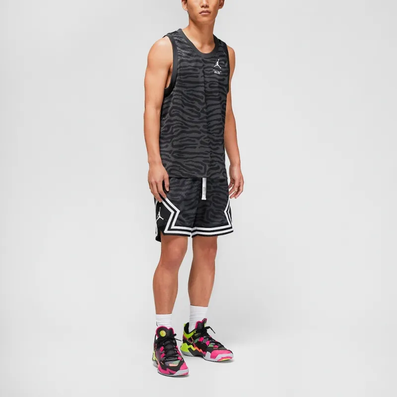 Jordan Basketball Jerseys Men's Black-3