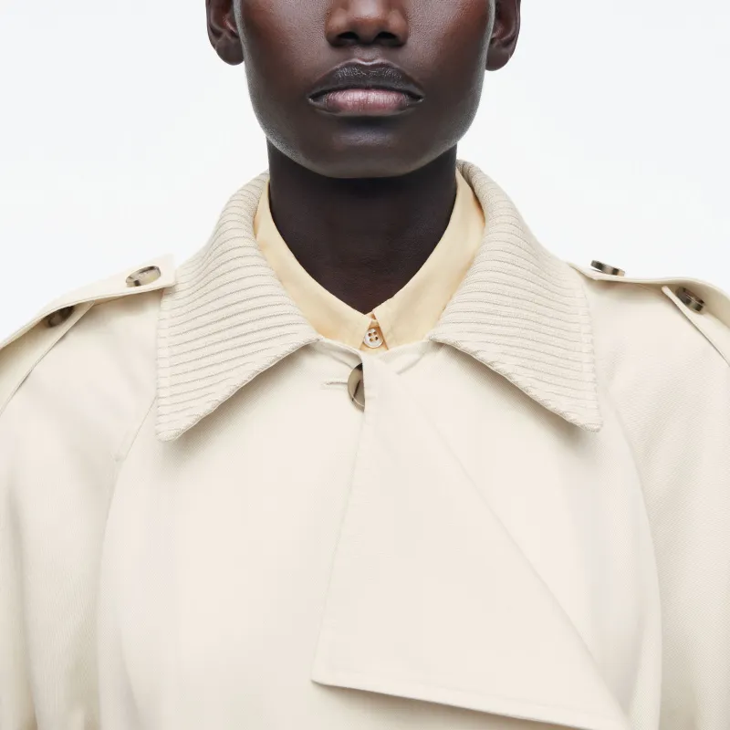 COS Trench Coat Women's Light Beige-6