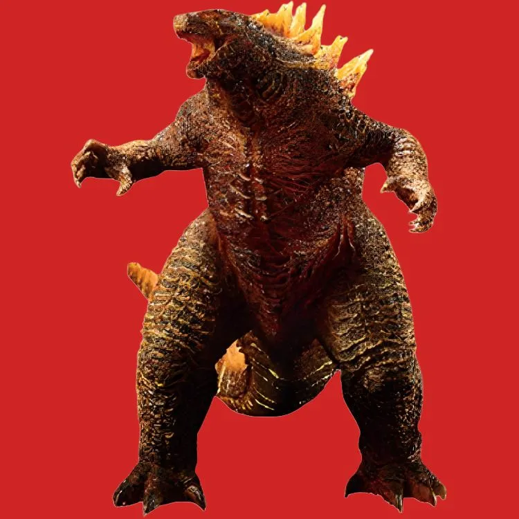 BANPRESTO Ichiban Kuji Godzilla VS King Kong Final Prize Godzilla Burning Color Ver. Scale Figures-1