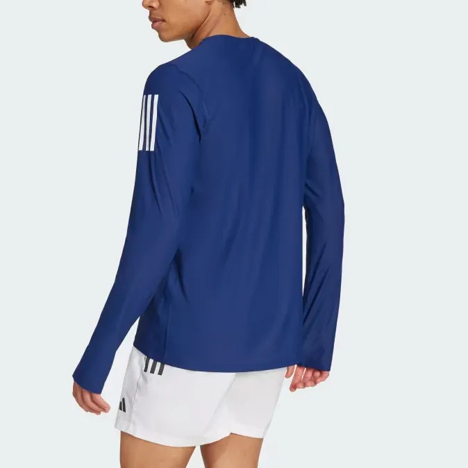 Adidas Free Shipping With AdiClub Own The Run Long Sleeve Tee-1