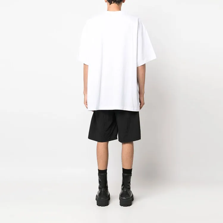 Vetements T-Shirts Unisex Pink Chalk White-4