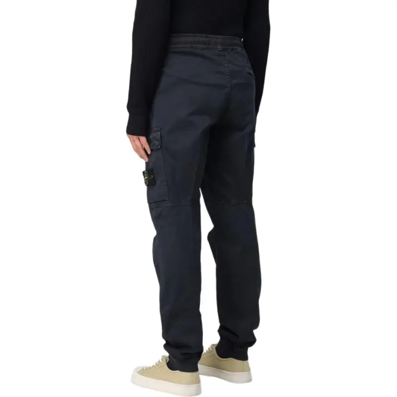 STONE ISLAND Regular Tapered Fit Cargo Pants-4