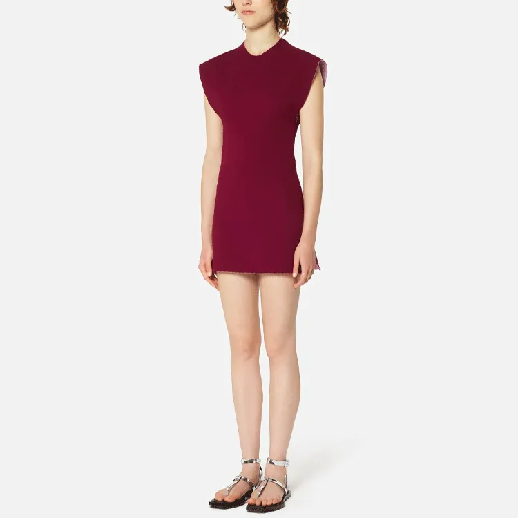 AMIPARIS Sleeveless Dress Women's Red-3