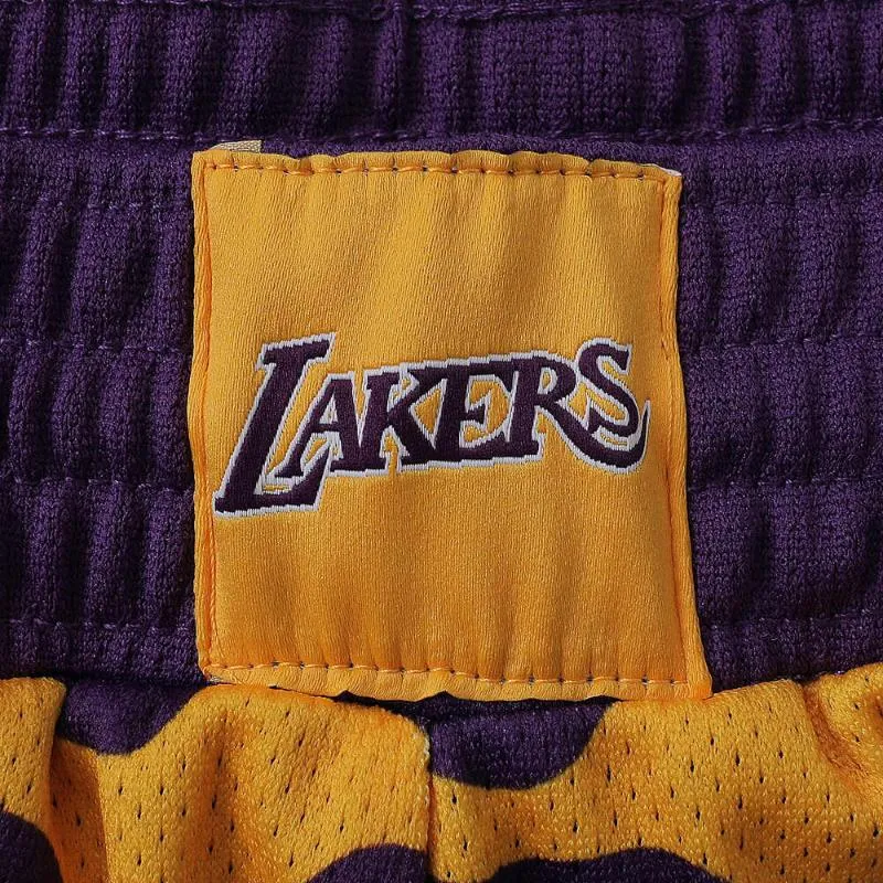 Mitchell & Ness Basketball Shorts Men's Purple-2