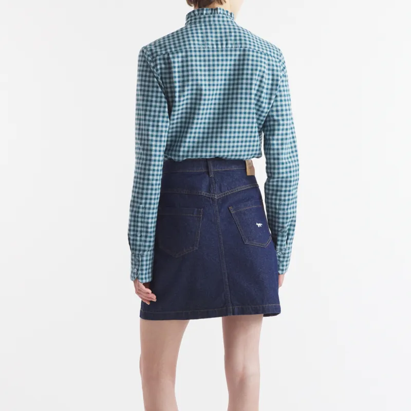 Maison Kitsune Checked Shirt-3