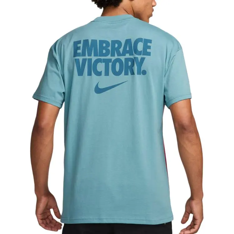 Nike T-Shirts Men Blue-1