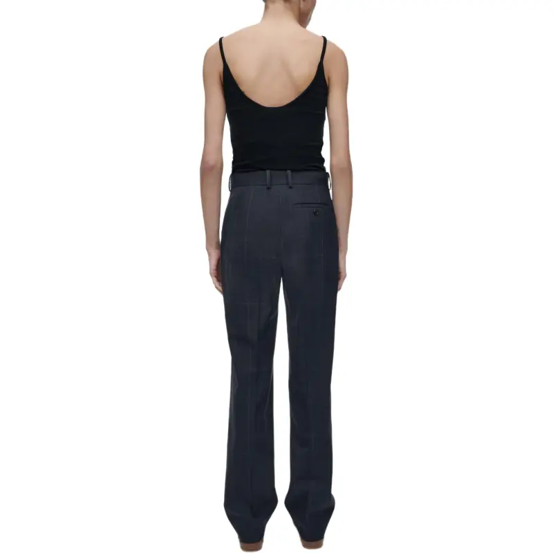 COS Casual Pants Women's Navy Blue-3