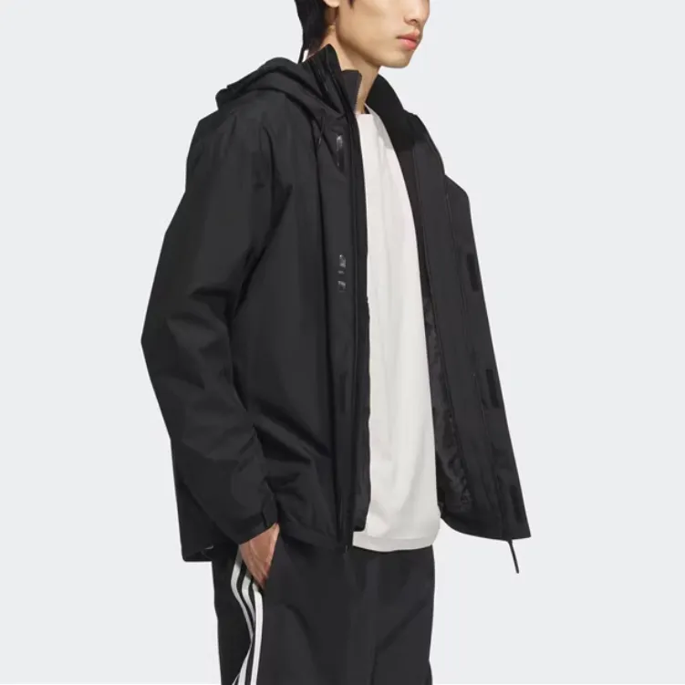 Adidas THREE IN ONE Jackets & Coats Unisex Black-6