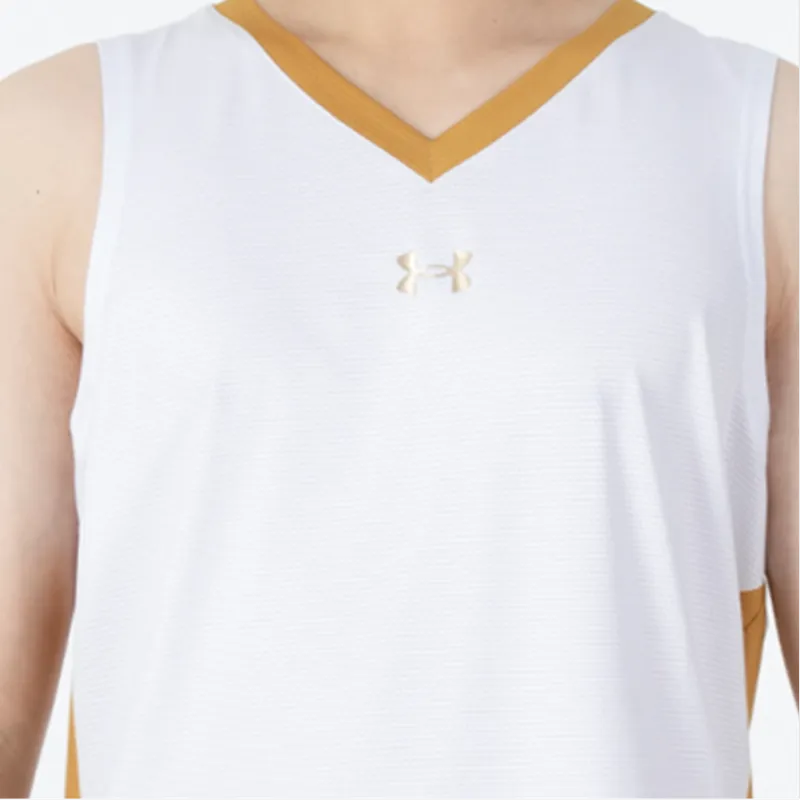 Under Armour Basketball Jerseys Men White-5