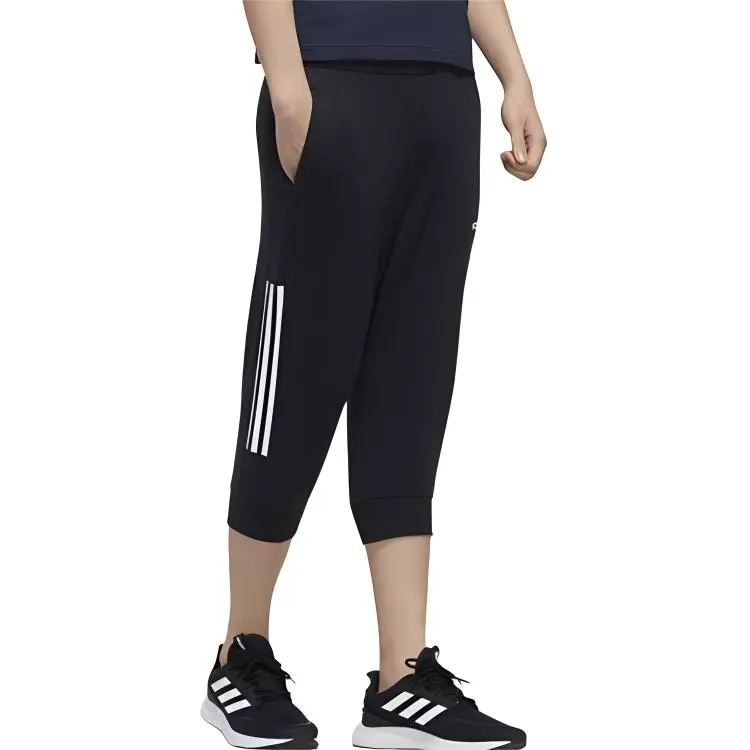Adidas Knitted Sweatpants Men's Black-4