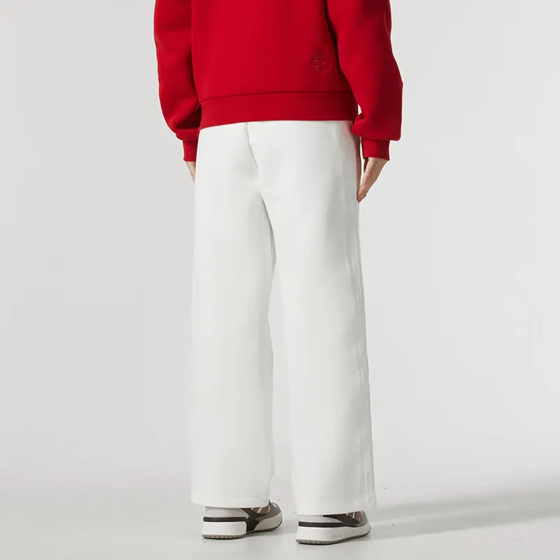 Adidas Knitted Sports Pants Women's White-2
