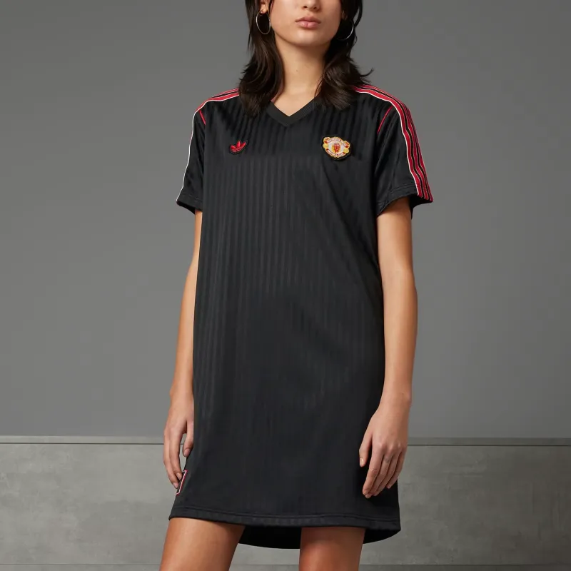 Adidas X Manchester United Herringone Mini Dress-1