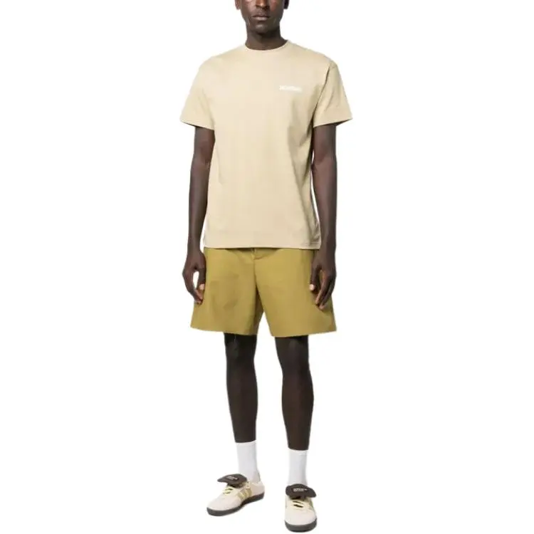 Jacquemus Le T shirt Logo T shirt Beige-2