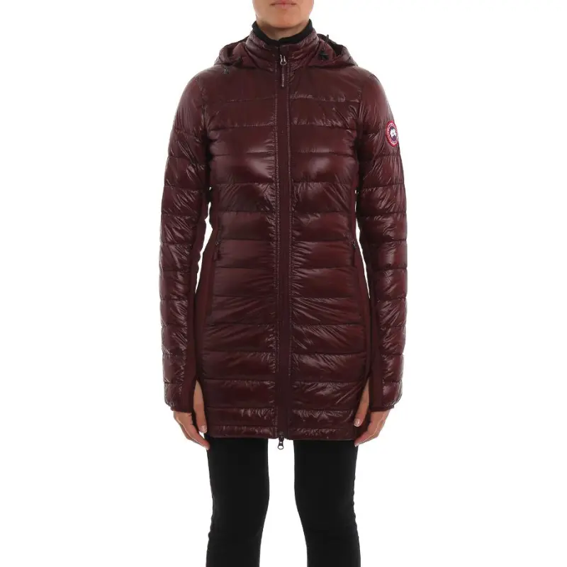 Canada Goose HyBridge Series Down Jackets Women's Burgundy-2