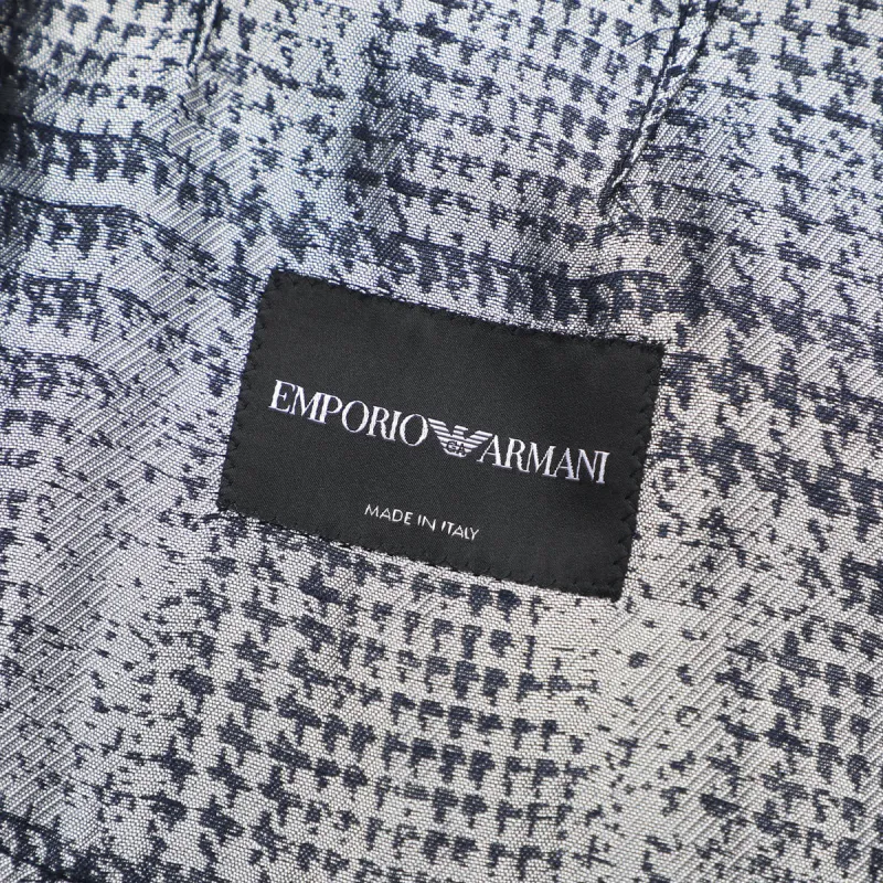 EMPORIO ARMANI FW24 Business Suit Coat Men's Gray-7